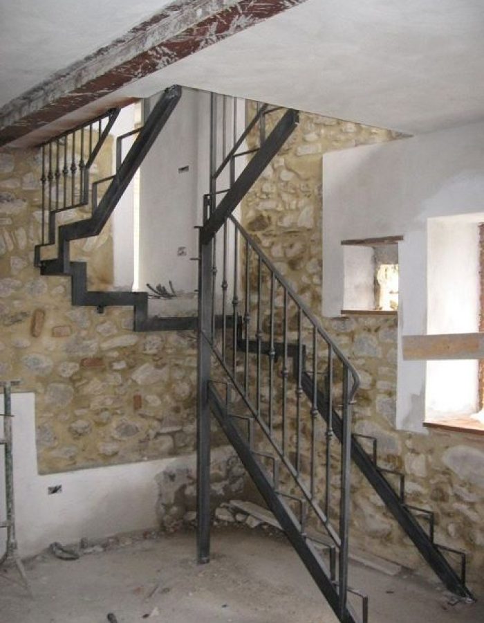 Scala in ferro per interno