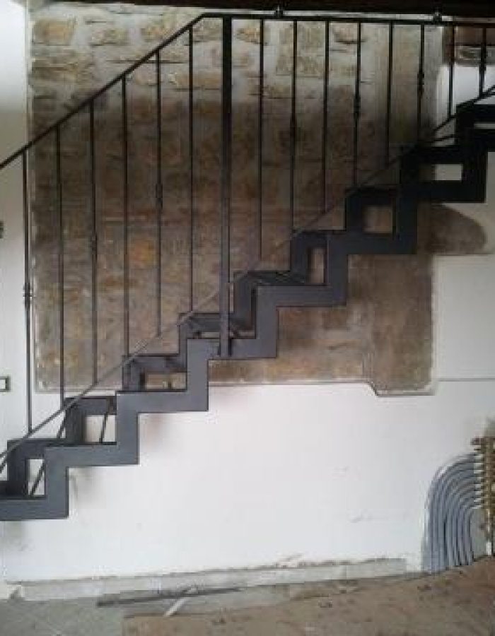 Scala in ferro per interno