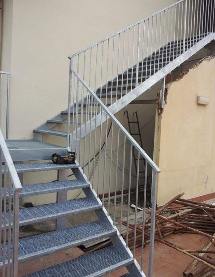 Scala in ferro per esterno