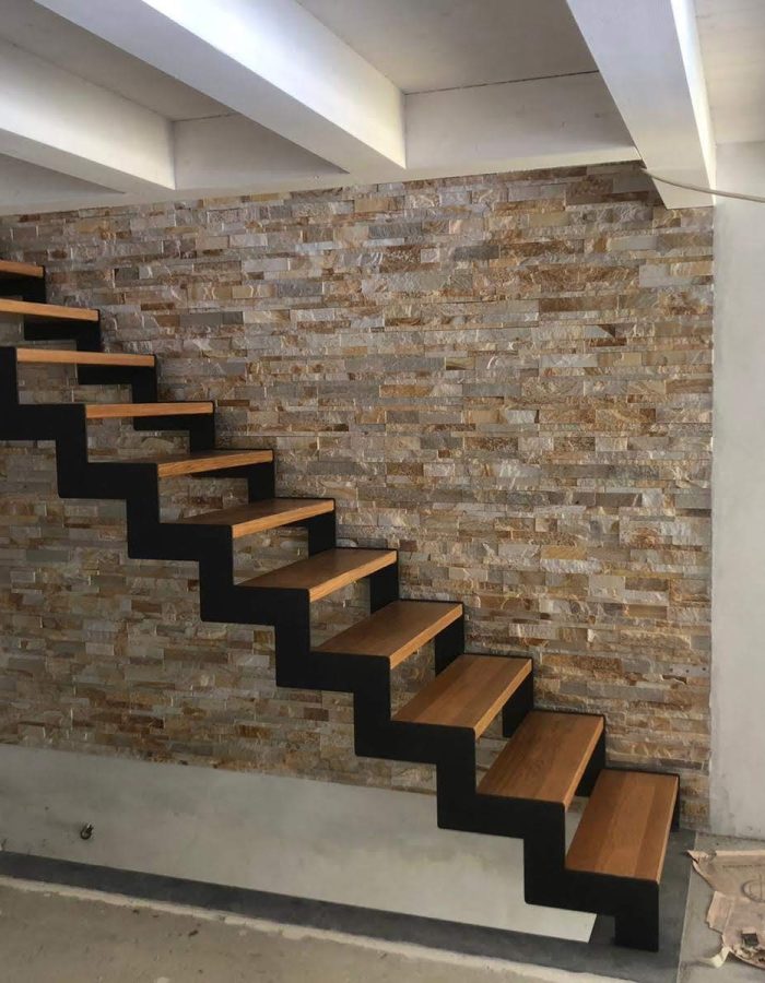 Scala in ferro per interno